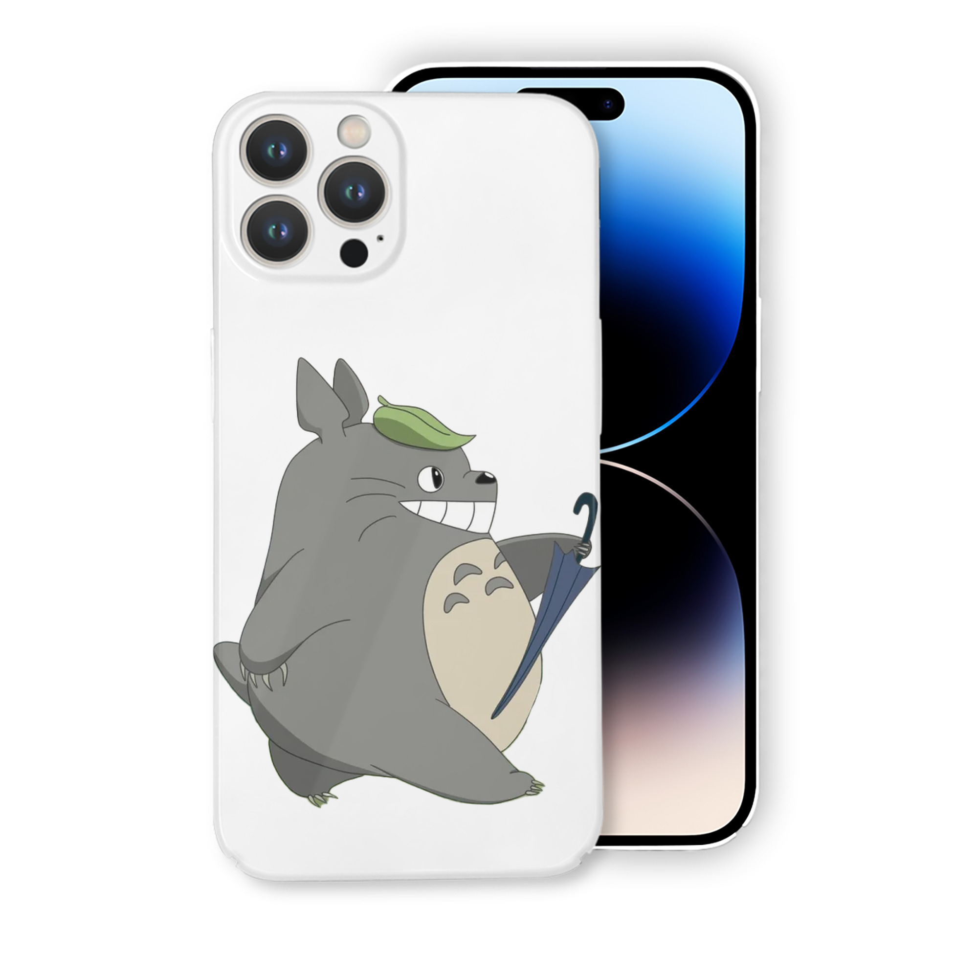（画像用） となりのトトロ 草壁メイ 草壁サツキ My Neighbor Totoro Satsuki Kusakabe Mei Kusakabe 【iPhone 14シリーズ対応】ハードケース